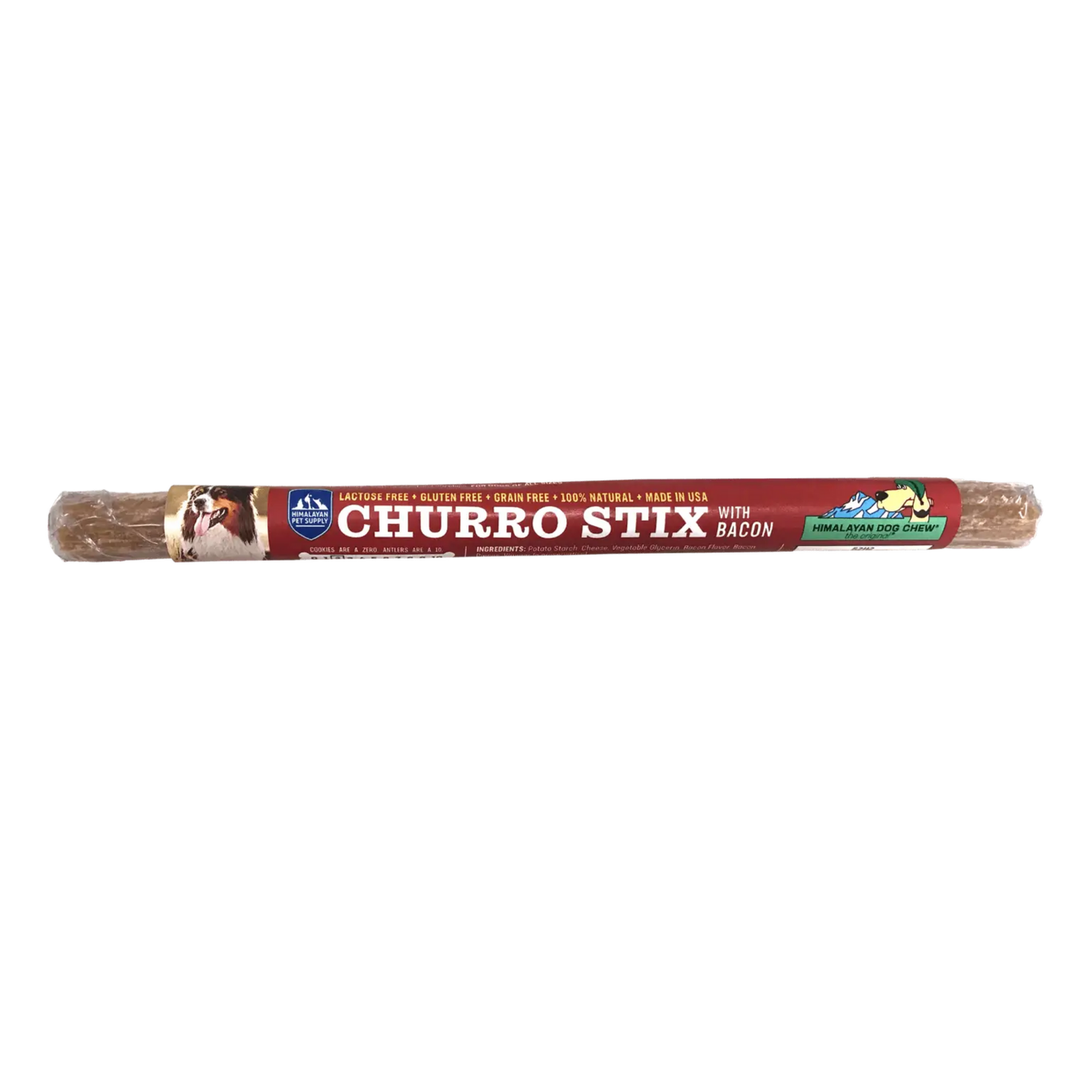 Himalayan Dog Chews Himalayan Dog Chews 10" Churro Stix with Bacon
