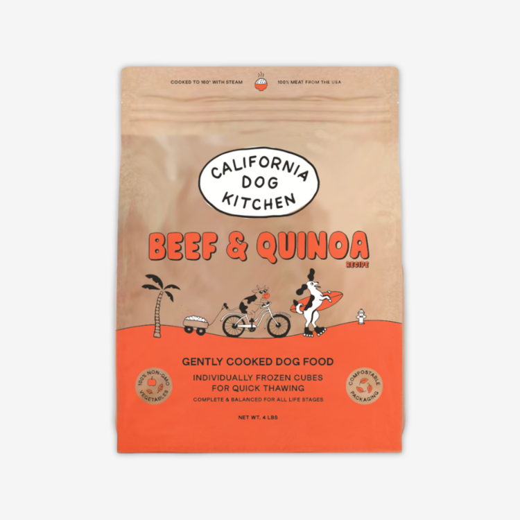 California Dog Kitchen California Dog Kitchen Gently Cooked Beef & Quinoa Dog Food