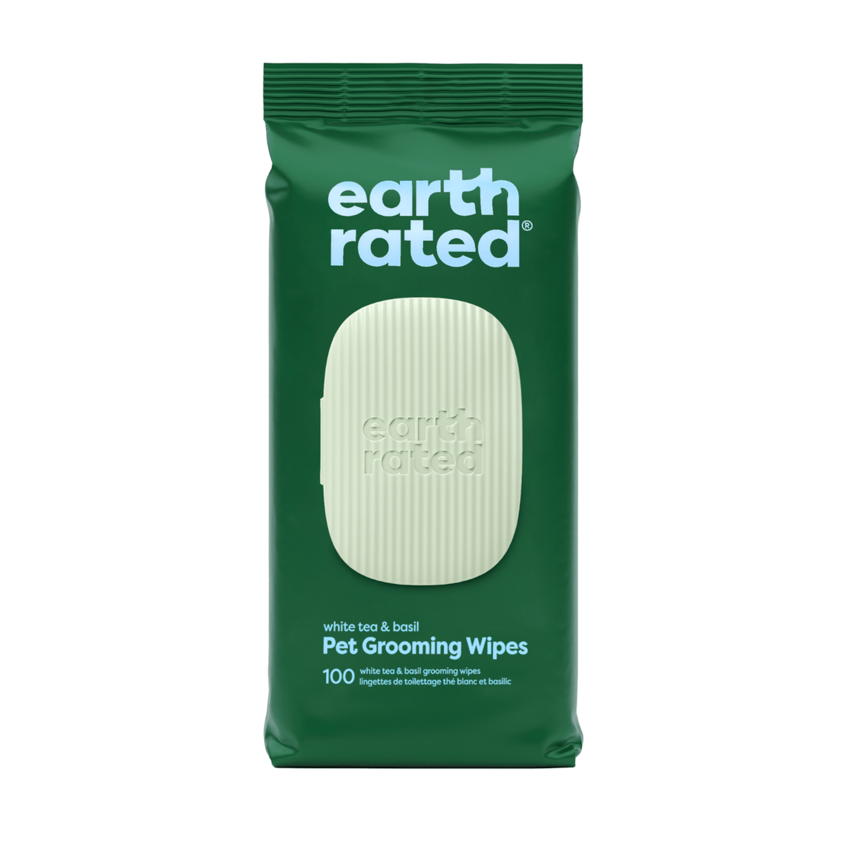 Earth Rated Earth Rated White Tea & Basil Scented Pet Grooming Wipes