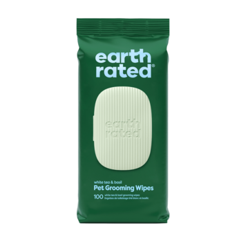 Earth Rated Earth Rated White Tea & Basil Scented Pet Grooming Wipes