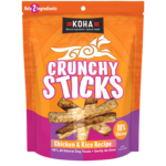 Koha Pet Food Koha Crunchy Sticks - Chicken & Rice Recipe