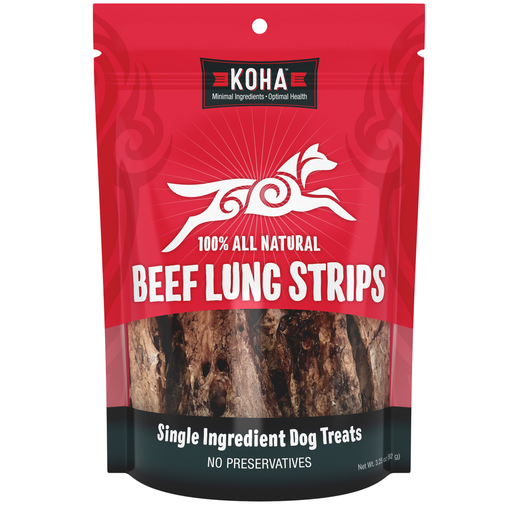 Koha Pet Food Koha 100% All Natural Beef Strips