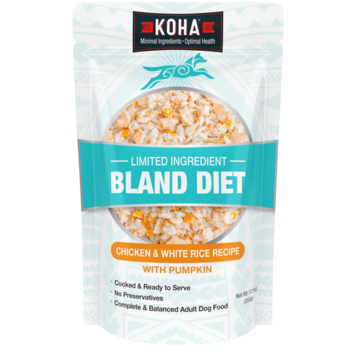 Koha Pet Food Koha Pet Food Limited Ingredient Bland Diet - Chicken & White Rice Recipe with Pumpkin Adult Dog Food