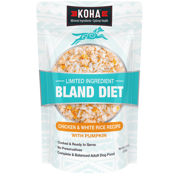 Koha Pet Food Koha Pet Food Limited Ingredient Bland Diet - Chicken & White Rice Recipe with Pumpkin Adult Dog Food