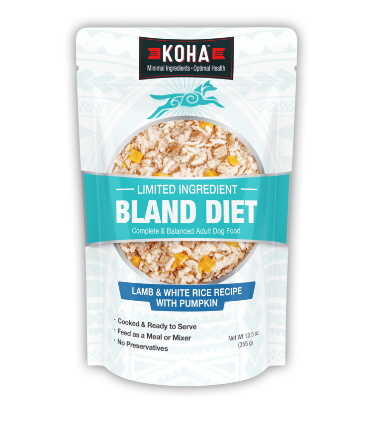 Koha Pet Food Koha Pet Food Limited Ingredient Bland Diet - Lamb & White Rice Recipe with Pumpkin Adult Dog Food