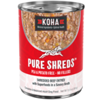 Koha Pet Food Koha Pet Food Pure Shreds - Shredded Beef Entrée for Dogs