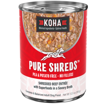 Koha Pet Food Koha Pet Food Pure Shreds - Shredded Beef Entrée for Dogs