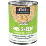 Koha Pet Food Koha Pet Food Pure Shreds - Shredded Chicken Breast & Duck Entrée for Dogs