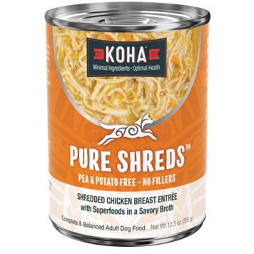 Koha Pet Food Koha Pet Food Pure Shreds - Shredded Chicken Breast Entrée for Dogs