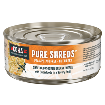 Koha Pet Food Koha Pet Food Pure Shreds - Shredded Chicken Breast Entrée for Cats