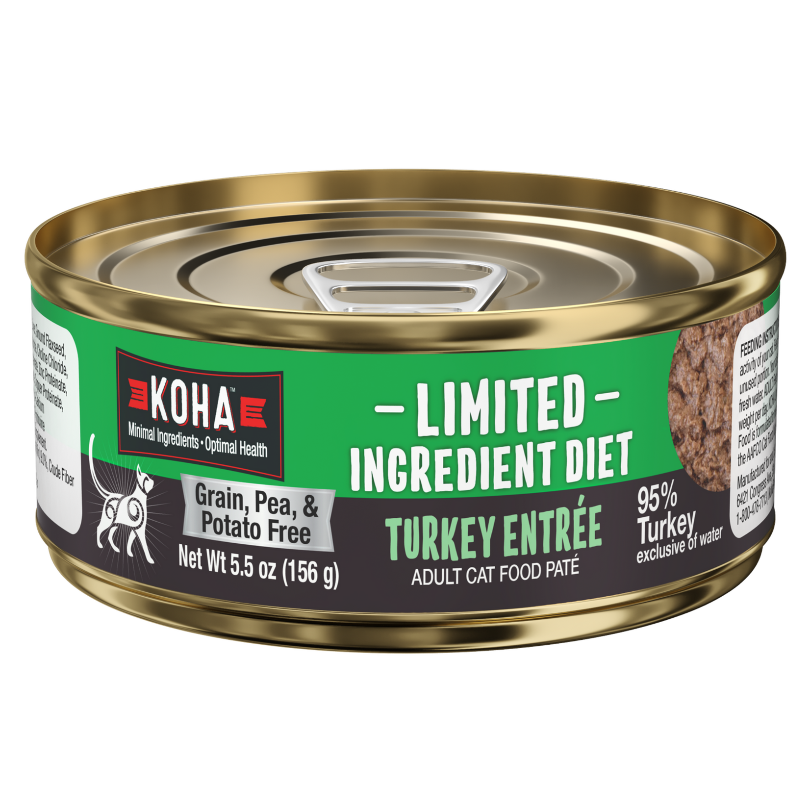 Koha Pet Food Koha Pet Food Limited Ingredient Diet - Turkey Paté for Cats