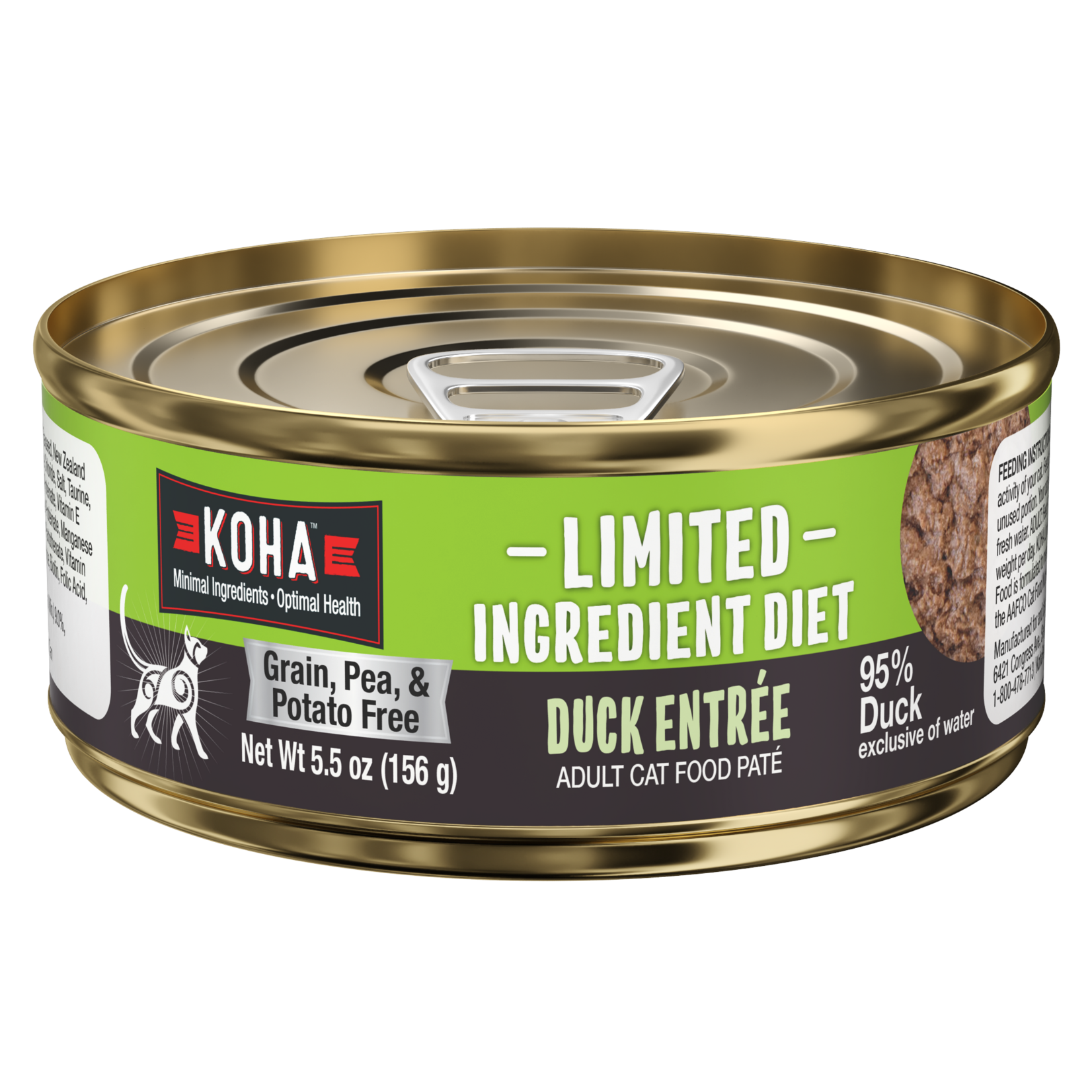 Koha Pet Food Koha Pet Food Limited Ingredient Diet - Duck Paté for Cats