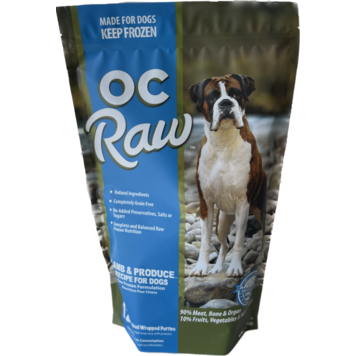 OC Raw OC Raw Lamb & Produce Recipe Patties for Dogs