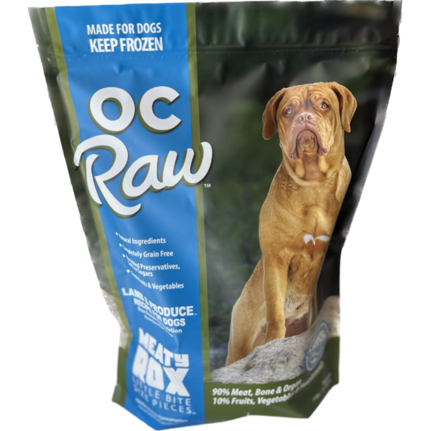 OC Raw OC Raw Lamb & Produce Recipe Meaty Rox for Dogs