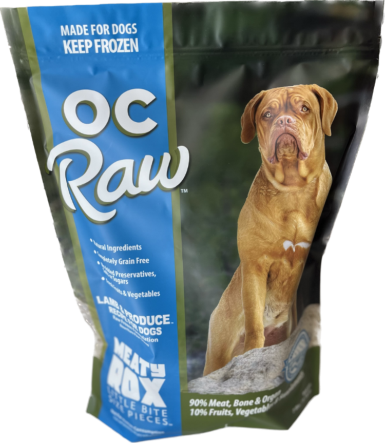 OC Raw OC Raw Lamb & Produce Recipe Meaty Rox for Dogs