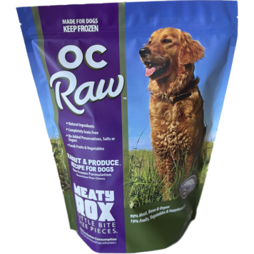 OC Raw OC Raw Rabbit & Produce Recipe Meaty Rox for Dogs