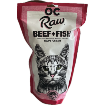 OC Raw OC Raw Beef & Fish Recipe Sliders for Cats