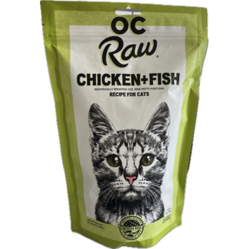 OC Raw OC Raw Chicken & Fish Recipe Sliders for Cats