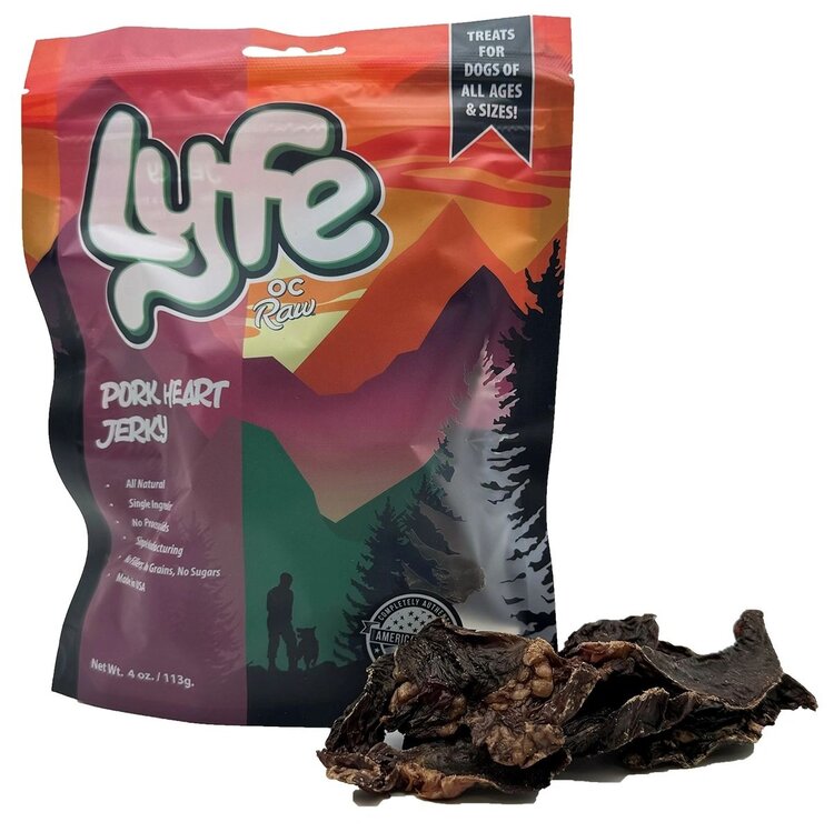 OC Raw OC Raw Lyfe - Pork Heart Jerky