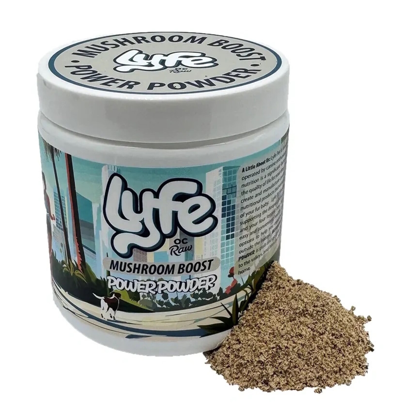 OC Raw OC Raw Lyfe - Mushroom Boost Power Powder
