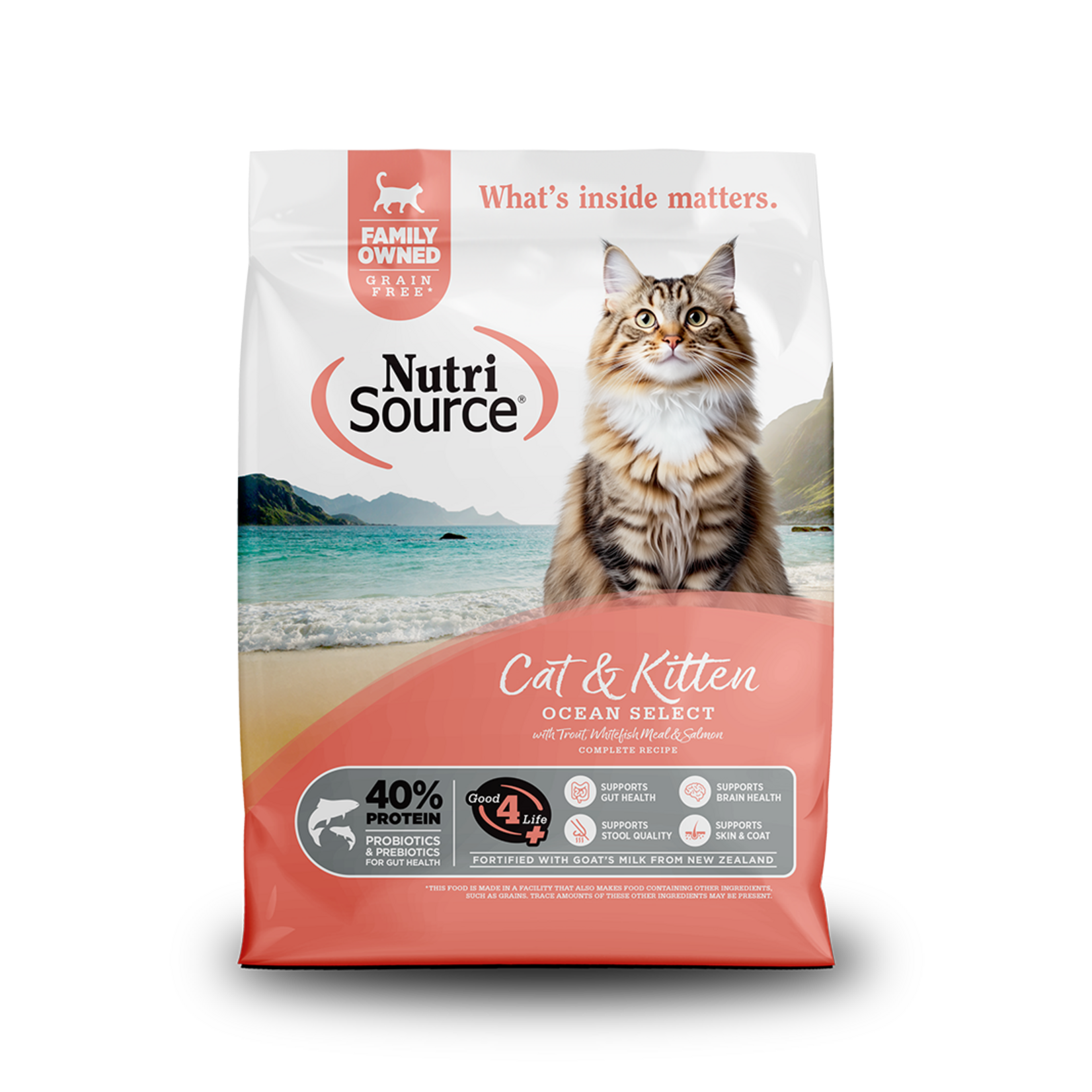 NutriSource NutriSource Ocean Select with Trout, Whitefish Meal & Salmon for Cat & Kitten