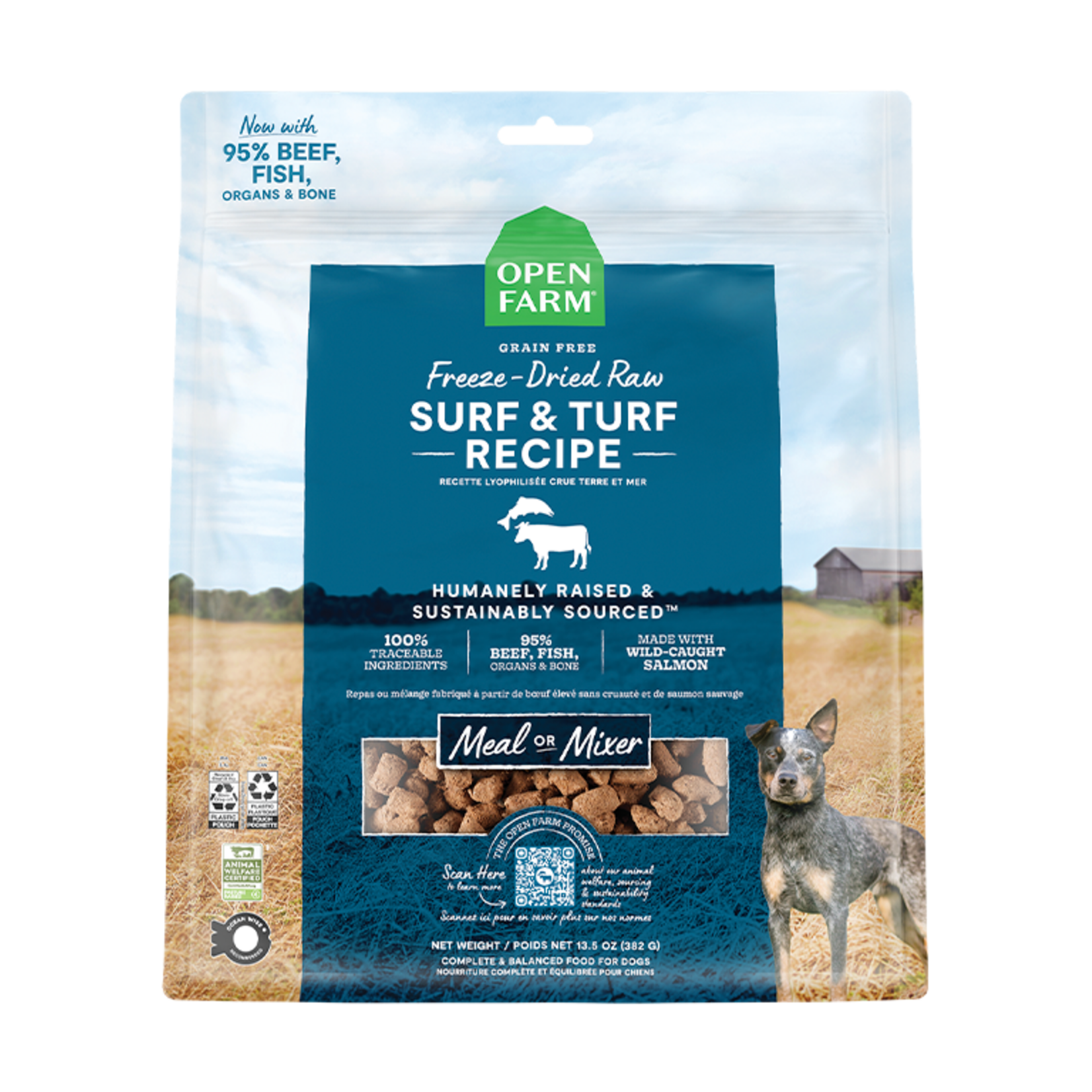 Open Farm Open Farm Freeze-Dried Raw - Surf & Turf Recipe Morsels for Dogs