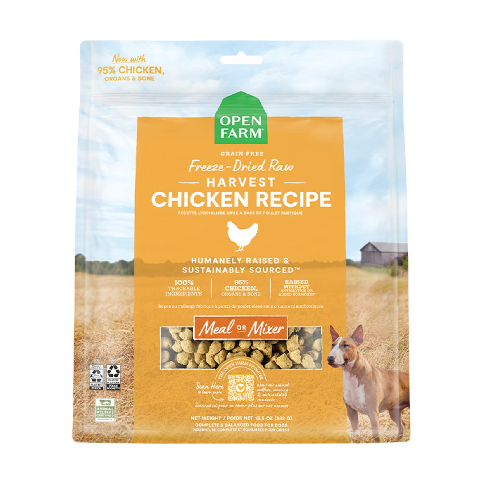 Open Farm Open Farm Freeze-Dried Raw - Harvest Chicken Recipe Morsels for Dogs