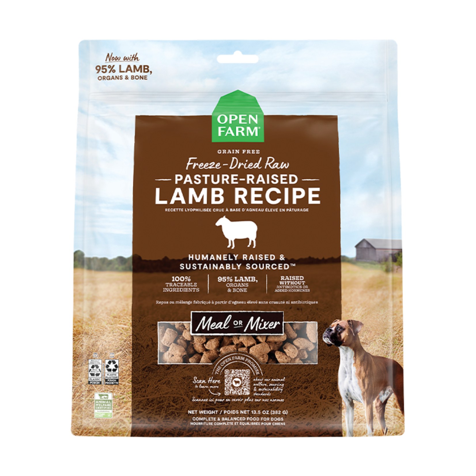 Open Farm Open Farm Freeze-Dried Raw - Pasture-Raised Lamb Recipe Morsels for Dogs