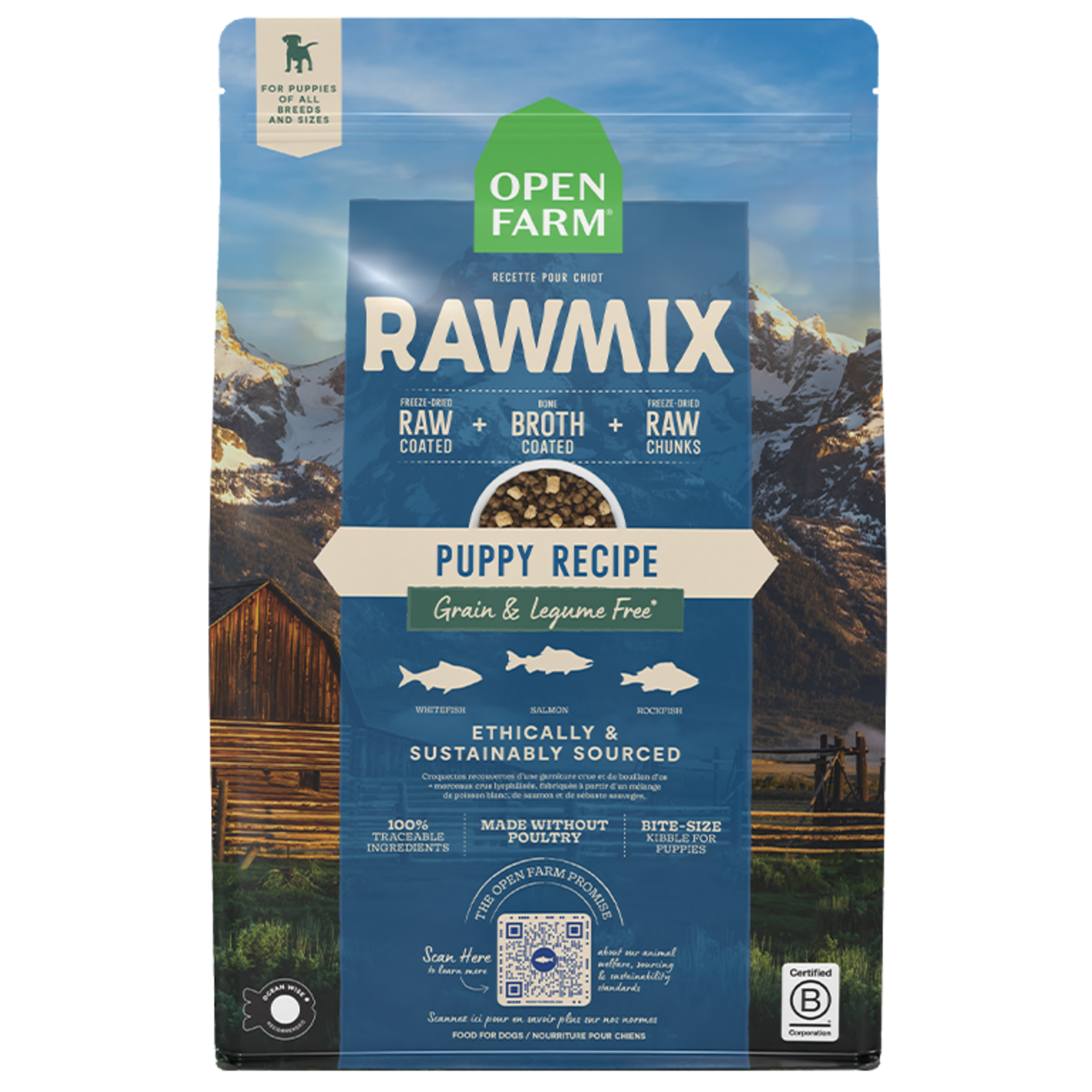 Open Farm Open Farm RawMix - Puppy Grain-Free Recipe for Dogs