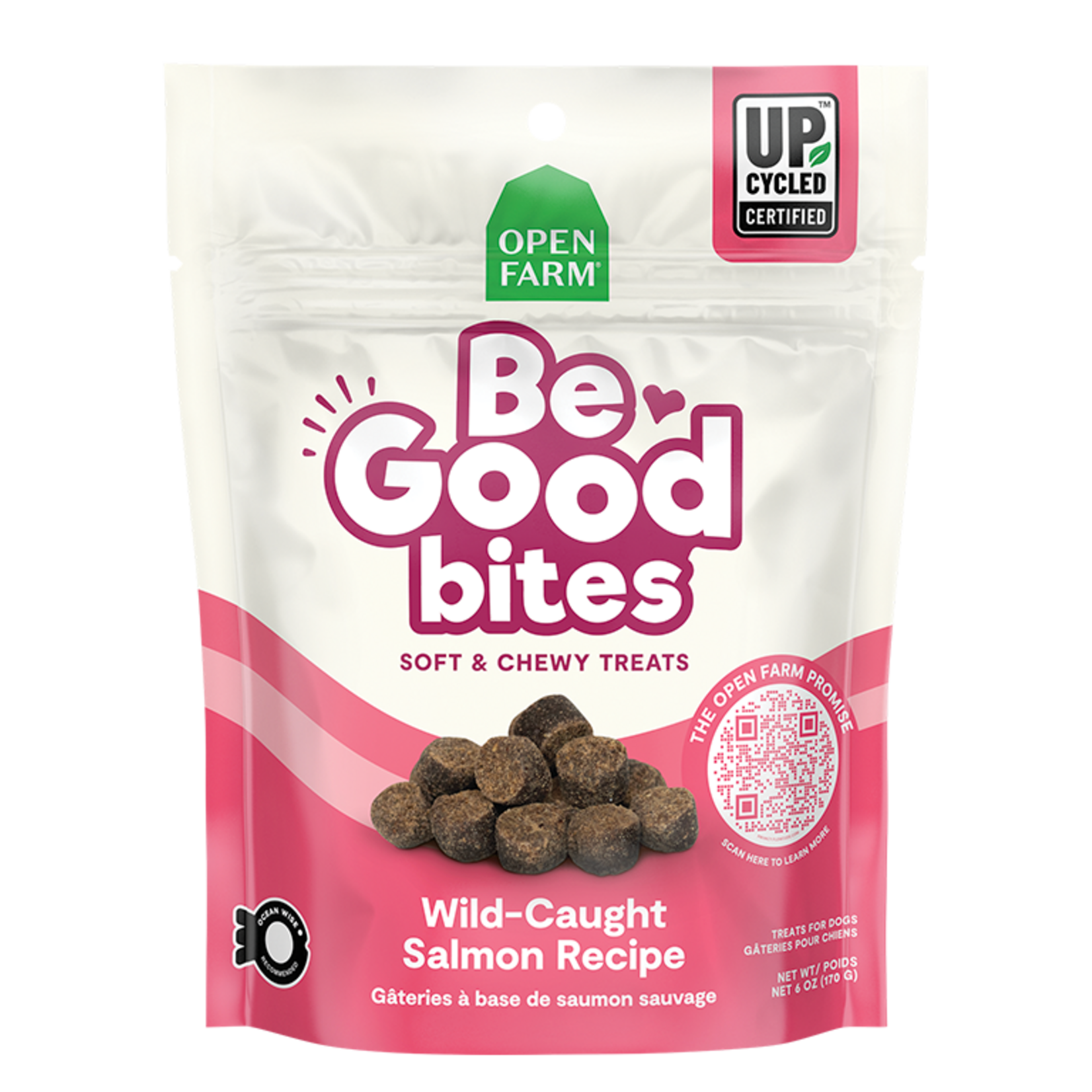 Open Farm Open Farm Be Good Bites - Salmon Recipe Soft & Chewy Treats