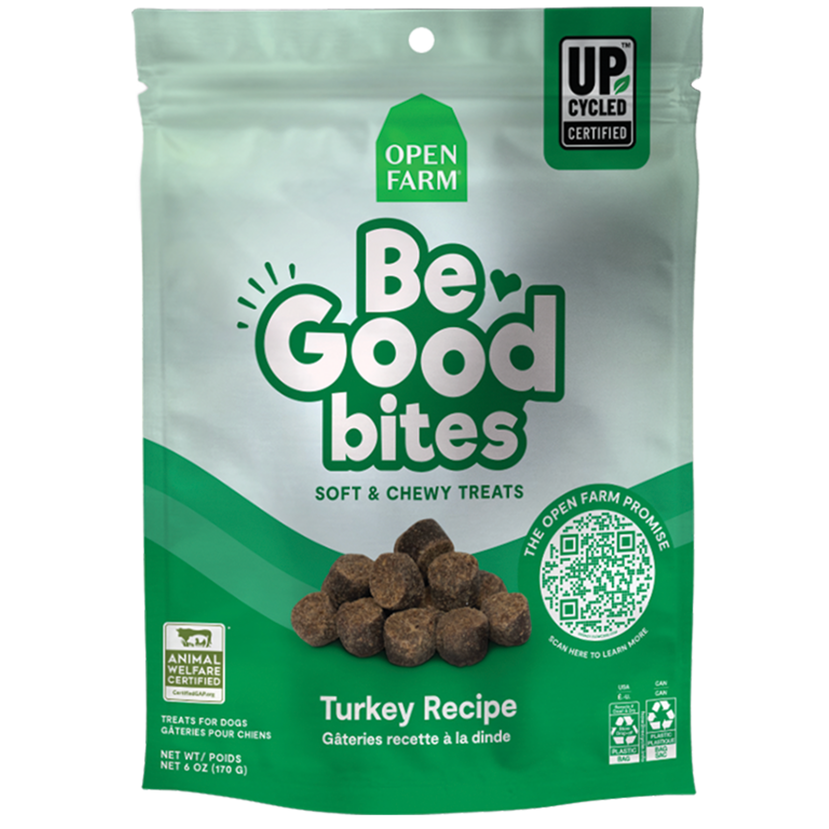 Open Farm Open Farm Be Good Bites - Turkey Recipe Soft & Chewy Treats