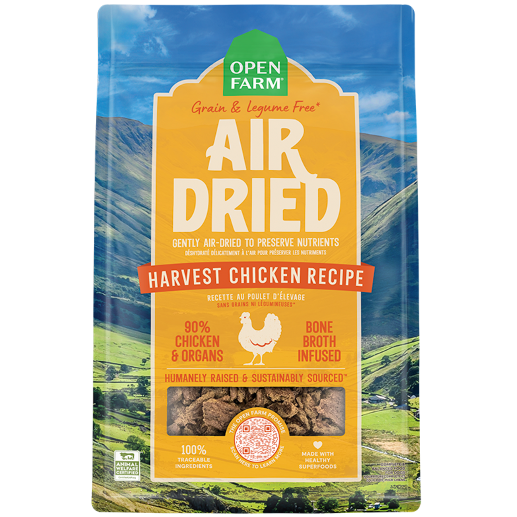 Open Farm Open Farm Air Dried Harvest Chicken Recipe for Dogs
