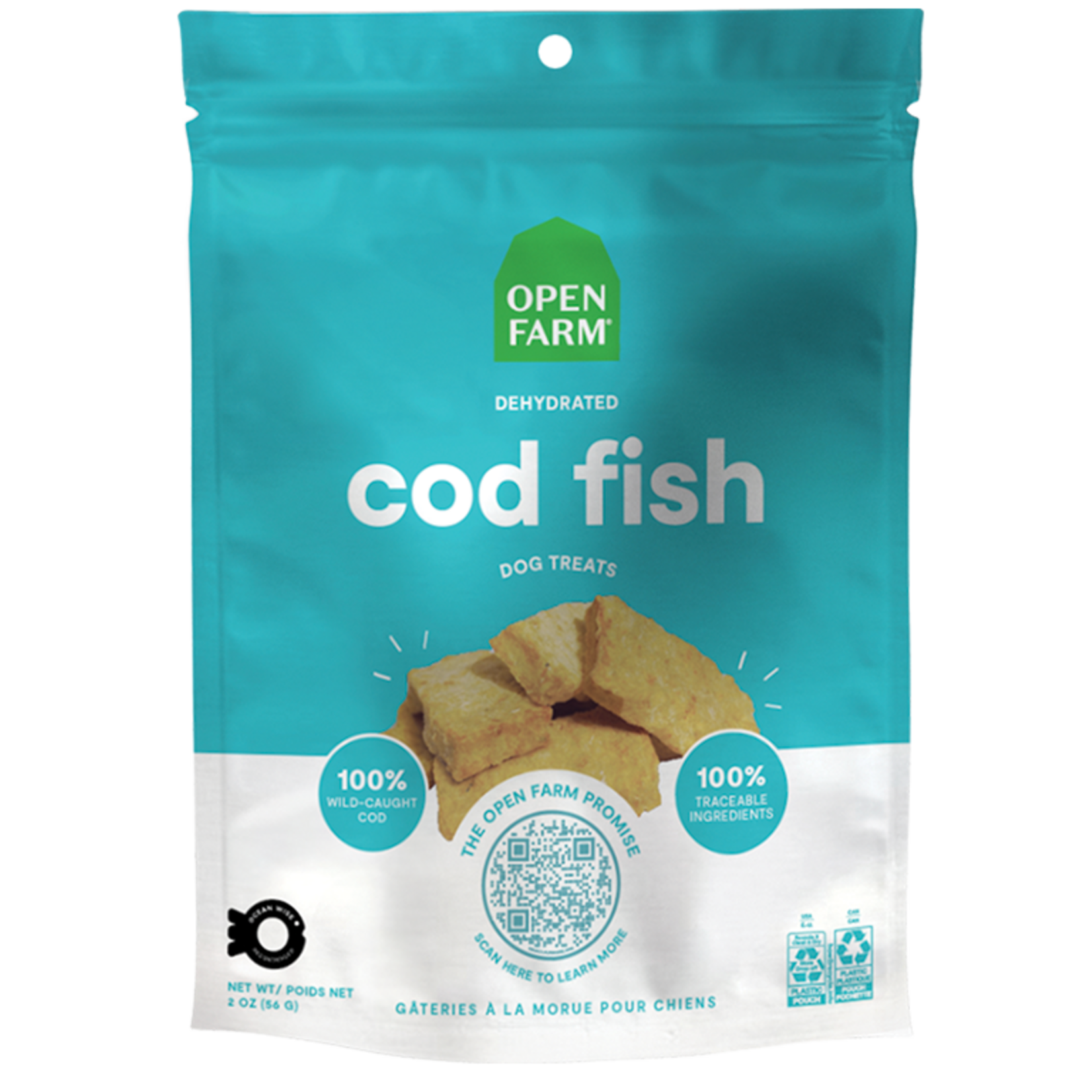 Open Farm Open Farm Dehydrated Cod Fish Dog Treats