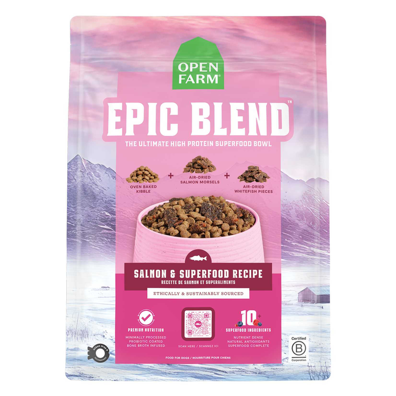 Open Farm Open Farm Epic Blend - Salmon & Superfood Recipe for Dogs