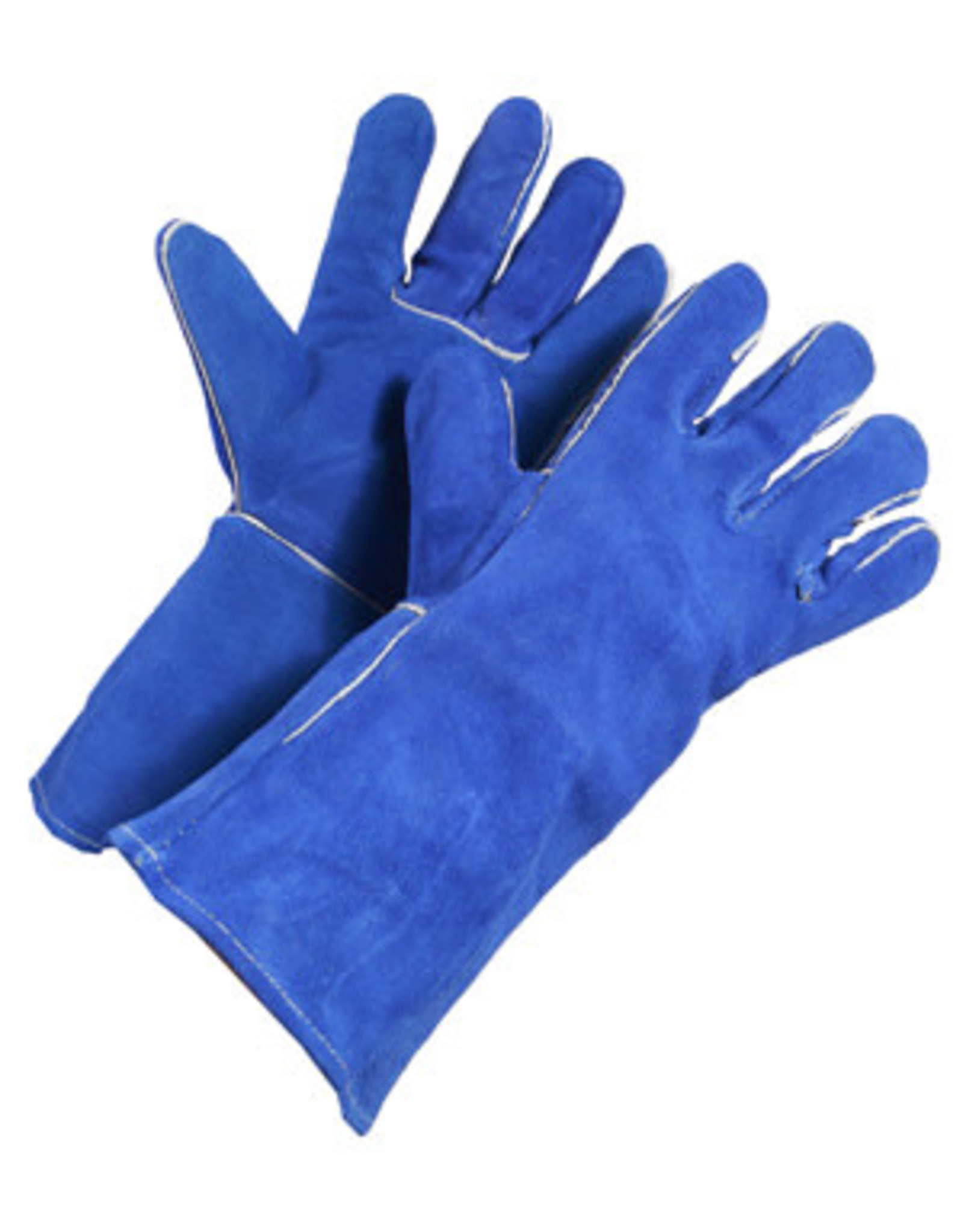 Blue Split Welding Glove Lined Kevlar Sewn Safety Chicks Ltd.