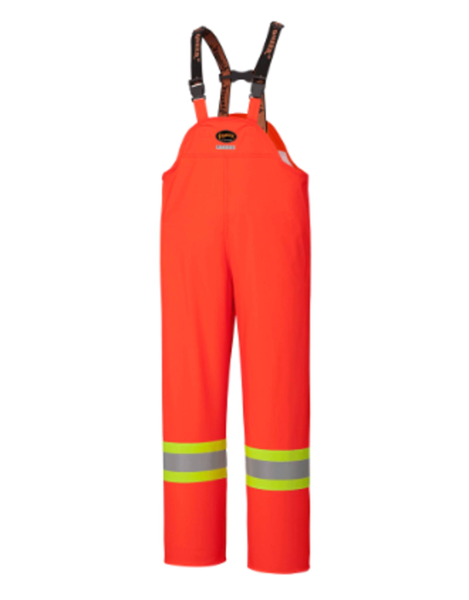 FR PU Rain bib pant - orange