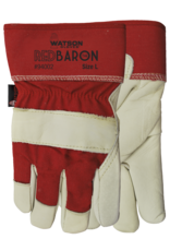 Red Baron Grain Leather Glove