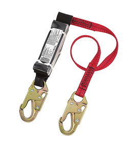 "Dyna-Pack  E6" Comes with 2 double locking snap hooks
