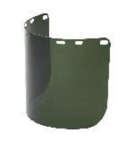 North Faceshield Formed 8 IN X 15 IN Green