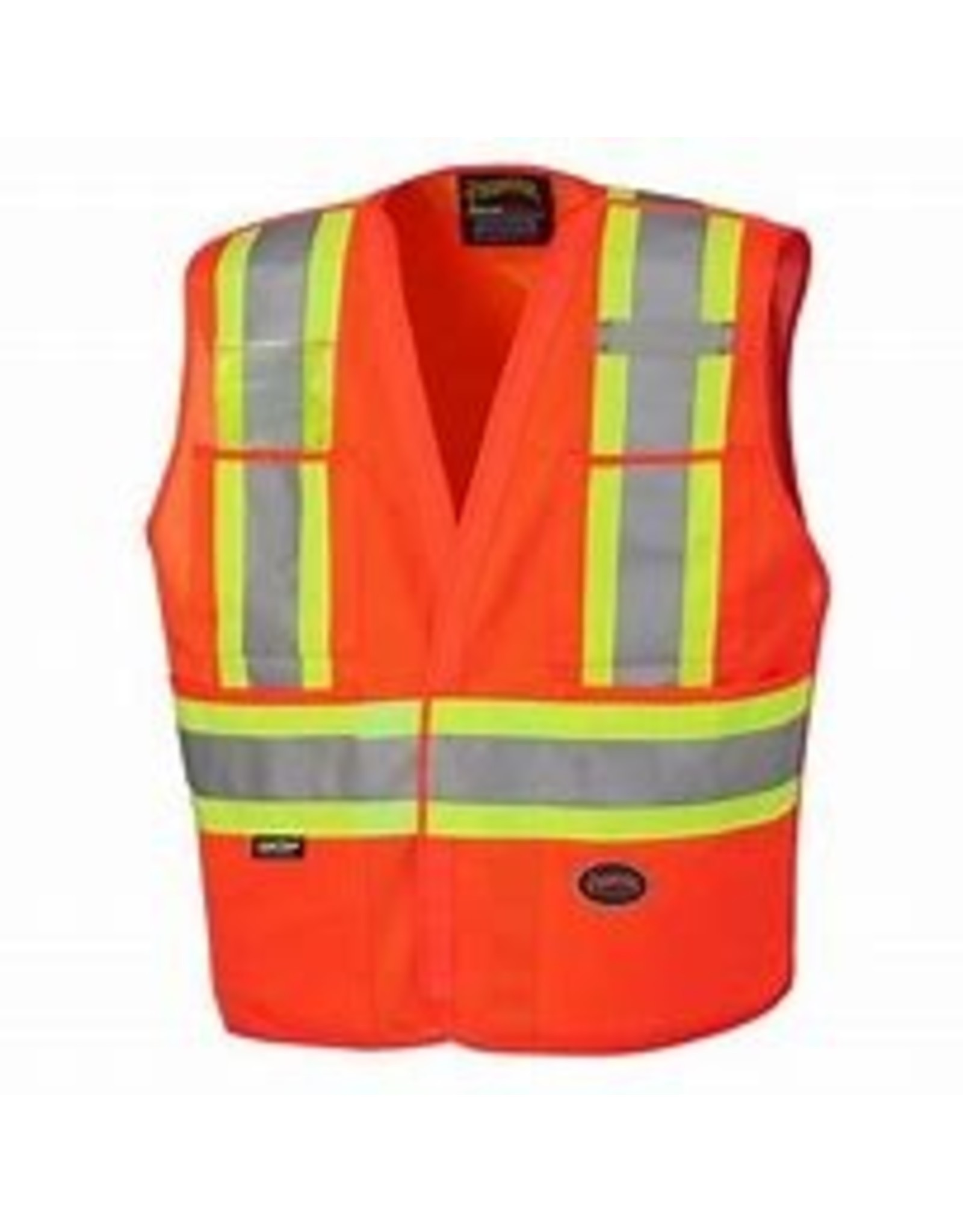 Tricot Ploly Interlock Mesh back Safety Vest