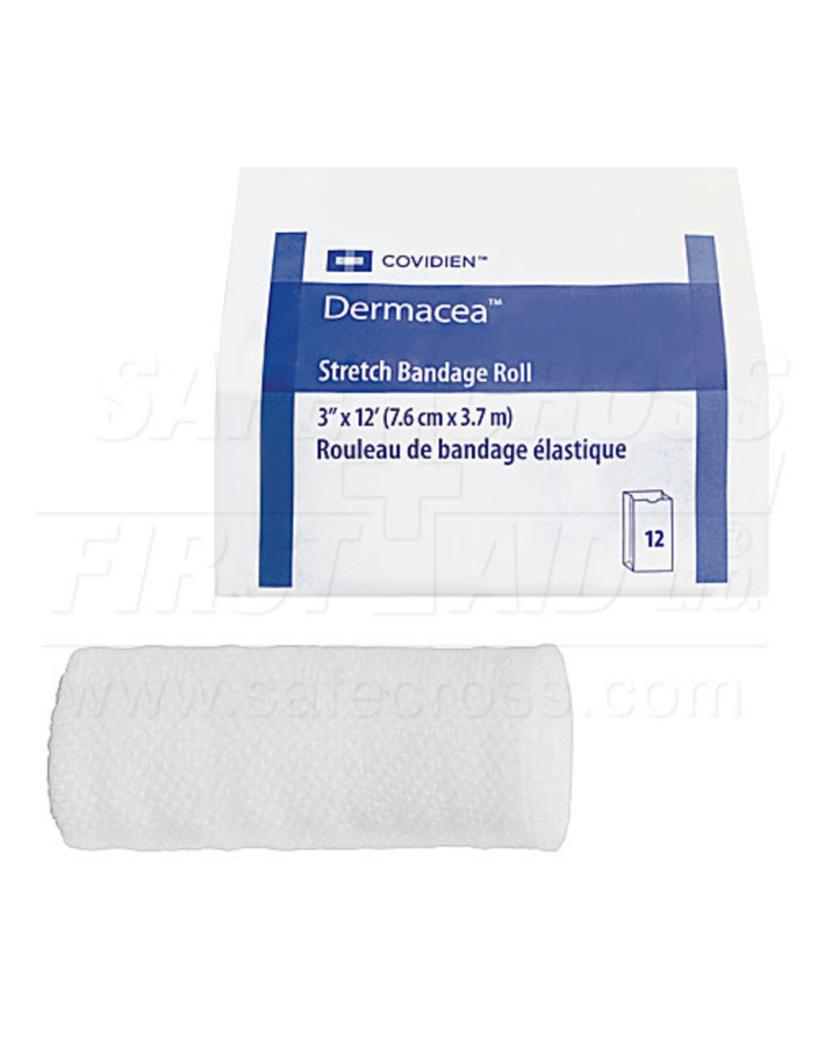 Conforming Stretch Bandages, 7.6 cm x 1.8 m, 12/Package
