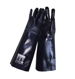 18'' Neoprene Gauntlet, Chemical Resistant gloves size medium