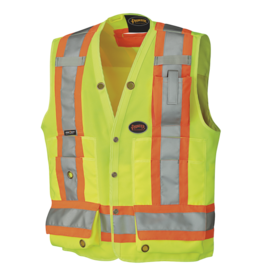 Hi-Viz Surveyor's Safety Vest 150D Yellow/Green