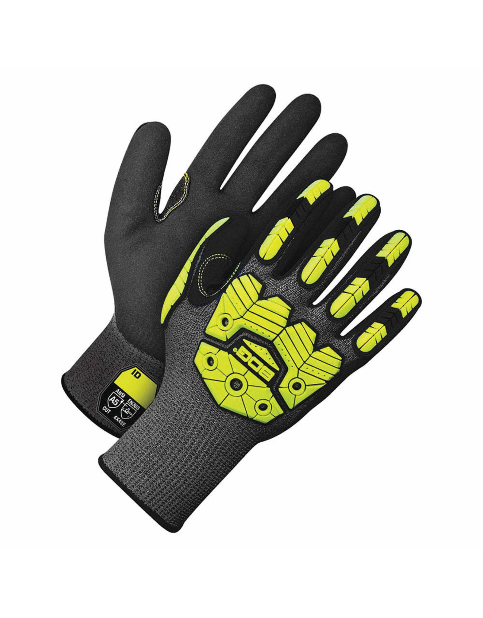 Winter Synthetic HPPE Cut Level 5 Hi-viz Yellow Impact