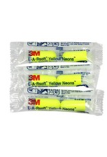 3M EARsoft Yellow Neons Uncorded Earplugs, in Poly Bag ..Regular Size