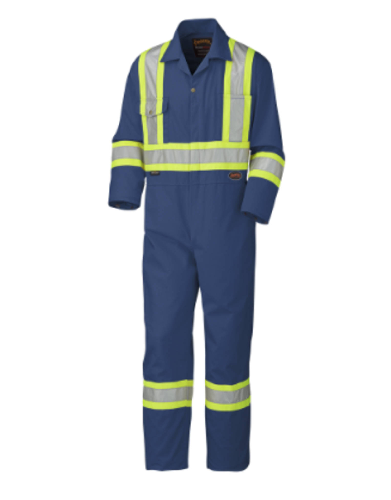 Safety Poly/Cotton Coverall Navy  Class 1 Level 2