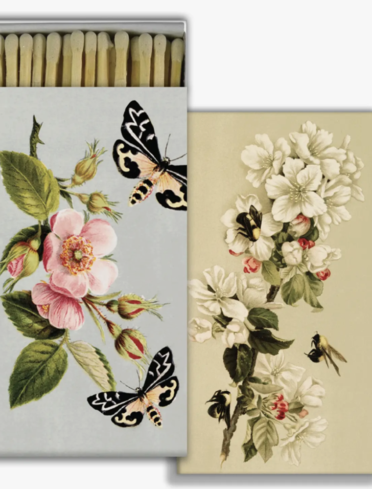 HomArt Match - Insects and Floral - White