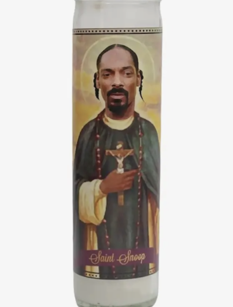 The Luminary and Co. Snoop Dogg Devotional Prayer Saint Candle