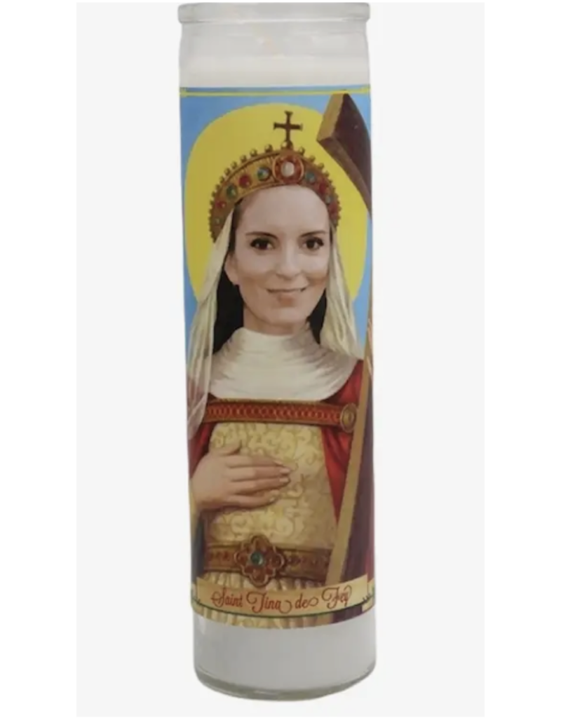 The Luminary and Co. Tina Fey Devotional Prayer Saint Candle