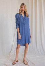 Before You Collection Tencel Shirt Dress